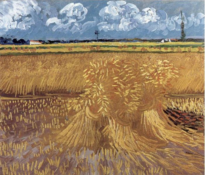Vincent Van Gogh Wheat Field Sweden oil painting art
